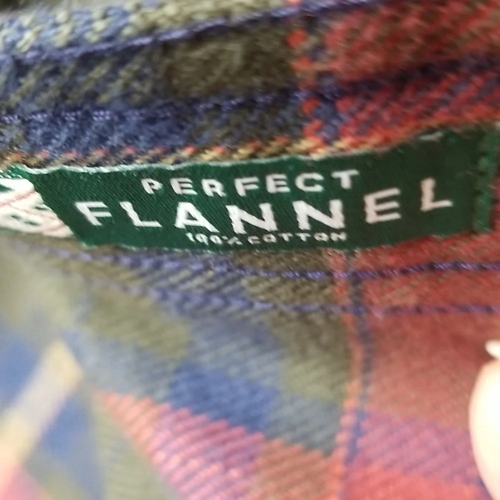 Mens Orvis Flannel Shirt Classic Fit Sz XLARGE - Picture 4 of 7